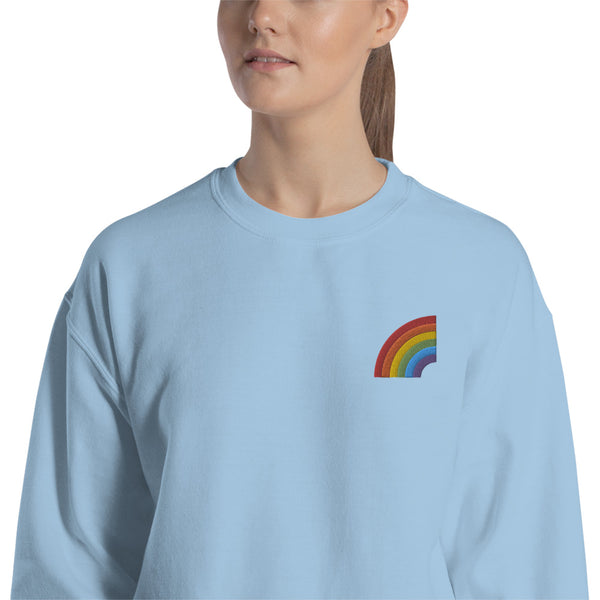 Rainbow - Embroidered Sweatshirt