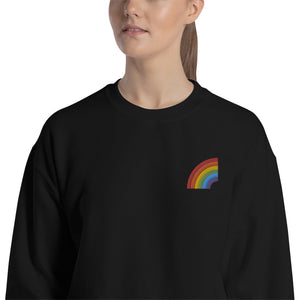 Rainbow - Embroidered Sweatshirt
