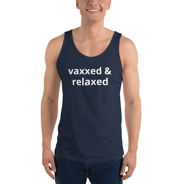 Vaxxed & Relaxed- Printed Tank